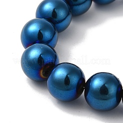 Fili di perline di ematite magnetica sintetica elettrolitica&nbsp;G-I364-K01