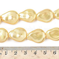 Гальванизированное непрозрачное стекло имитация жемчужных нитей&nbsp;EGLA-D302-02E