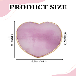 1 шт. палитра цветов для ногтей в форме сердца из смолы&nbsp;MRMJ-LP0004-17