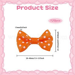 120 accessoire décoratif en polyester&nbsp;DIY-CA0008-43A