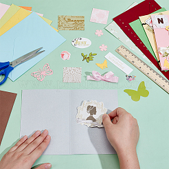Bastelkits zum Thema Lehrertag zum Selbermachen mit Umschlägen und Karten für Kinder&nbsp;AJEW-WH0473-15