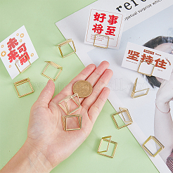 Железные клипсы для заметок&nbsp;AJEW-WH0347-47