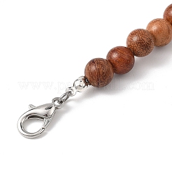 Подвесные украшения из натуральных деревянных бусин&nbsp;HJEW-JM04557