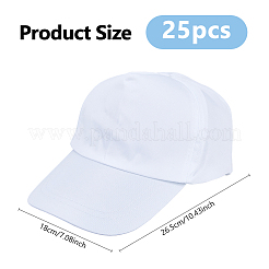 Baseballkappe aus Polyester&nbsp;AJEW-WH0455-295