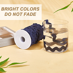 Волнистая бахрома из полиэстера&nbsp;OCOR-GF0003-44C-03