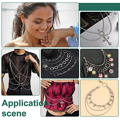 150 шт. Открытые соединительные кольца из нержавеющей стали 304&nbsp;STAS-UN0042-56