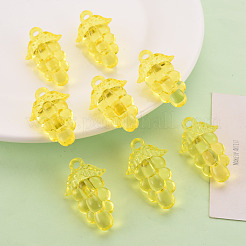 Осенняя тема прозрачные акриловые бусины TACR-S154-60B-916