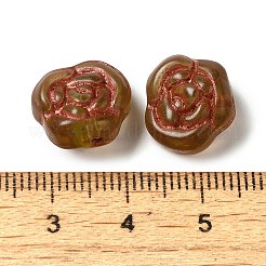 Прозрачные бусины лэмпворк LAMP-P065-01A-09