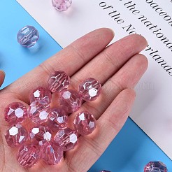 Прозрачные акриловые бусины&nbsp;MACR-S373-101-P07