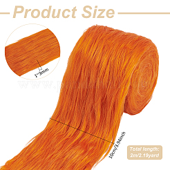 Верх из полиэстера для украшений своими руками из полосок из искусственной шерсти&nbsp;FIND-WH0170-32D