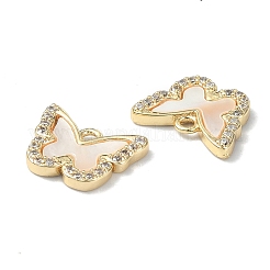 Латунные микро проложить кубического циркония подвески KK-B072-19G