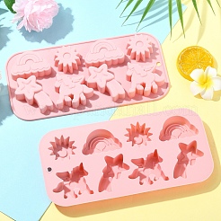 1шт солнце радуга метеорит силиконовые Молды своими руками&nbsp;DIY-YW0012-18