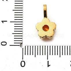 Подвески из нержавеющей стали 304 со стразами&nbsp;STAS-M109-07G