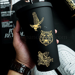 Никелевые декоративные наклейки DIY-WH0450-097