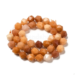 Натуральный красный авантюрин бисер нитей G-K382-A19-03