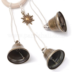 Pendentif cloche de fer décoration&nbsp;HJEW-JM02480