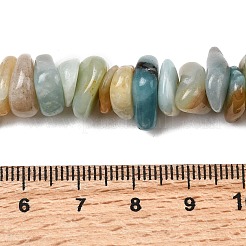 Натуральный цветок амазонитовые бусины пряди G-A285-A11-01