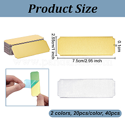 40 шт. 2-х цветная алюминиевая фурнитура для броши&nbsp;AJEW-OC0013-38