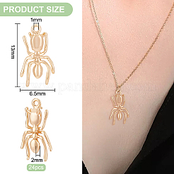 24 шт. Латунные подвески KK-BC0010-10