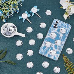 1 коробка 60 шт. самоклеящихся акриловых наклеек со стразами DIY-FG0001-84B