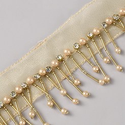Quastenband aus Polyester&nbsp;DIY-WH20076-47D