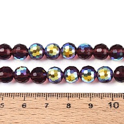 Гальванизируйте прозрачное стекло бисер нитей&nbsp;EGLA-N024-01A-C07