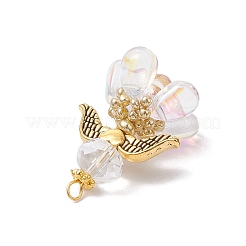 Подвески-ангелы из стеклянных бисеров&nbsp;PALLOY-MZ00631-01