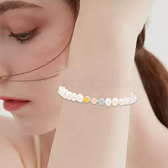 3 шт. 3 цвета s925 серебряные бусины&nbsp;STER-BBC0008-48