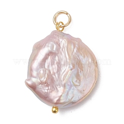 Natürliche Barockperle Keshi Perle Anhänger&nbsp;X-PALLOY-JF04629-01