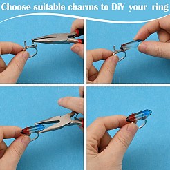 Настройка зубца кольца из сплава&nbsp;X-PALLOY-K143-18P