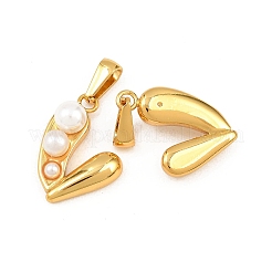 Абс пластмассовые жемчужные подвески&nbsp;STAS-P438-28G