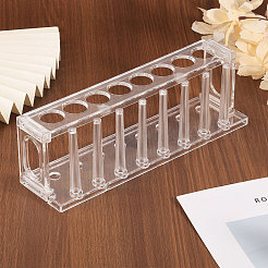 Акриловый штатив для лабораторных пробирок на 8 отверстие DIY-WH0430-379