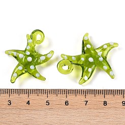 Подвески лэмпворк ручной работы LAMP-C015-02E