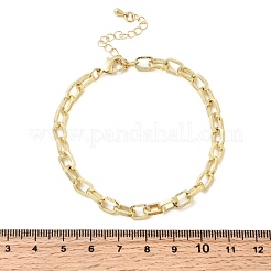 Латунные цепочки браслет для женщин&nbsp;BJEW-A065-05G