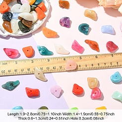 50 шт. Акриловые бусины с имитацией драгоценных камней&nbsp;OACR-YW0003-41