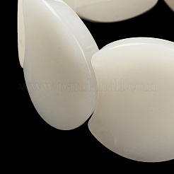 アクリル天然石風ビーズストレッチブレスレット  タイルブレスレット  貝殻色  内径：2-1/4インチ（5.8cm）  ワイド：37mm&nbsp;BJEW-B074-01C