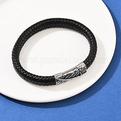 Браслеты из микрофибры для мужчин и женщин BJEW-H631-03AS-01