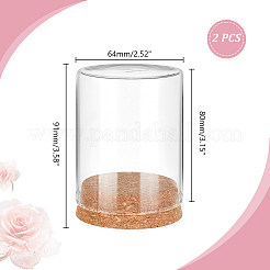 Пустая стеклянная банка AJEW-WH0083-46B