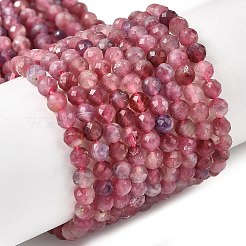 Натуральный черный турмалин бисер нитей G-RM250101-C4