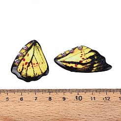 Подвески в виде крыльев бабочки из эпоксидной смолы RESI-T057-86B