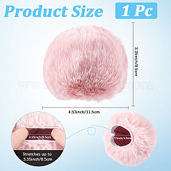 Чехлы для микрофонов из полиэфирной шерсти&nbsp;DIY-WH20007-277A-02