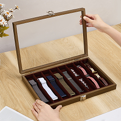 Holz Schmuck Halskette Organizer Display-Boxen&nbsp;CON-WH0107-79