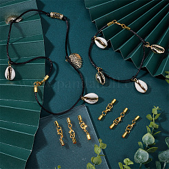 50 шт. латунные застежки-лобстеры KK-SC0005-85G