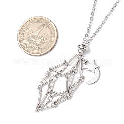 Пустой мешочек из нержавеющей стали 304&nbsp;NJEW-JN05281-02