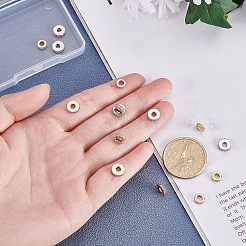 Латунные микро проложить кубических циркония шарики прокладки ZIRC-NB0001-46