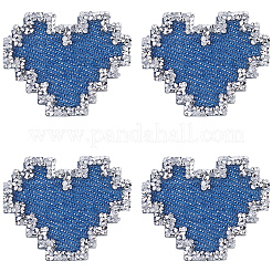 12 Stück Hotfix-Glas-Strass&nbsp;DIY-CY0003-30B