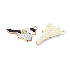 Emaille Anhänger Legierung&nbsp;PALLOY-Q467-05G