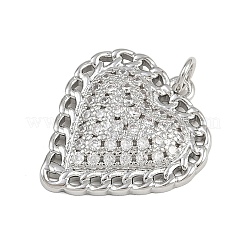 Латунные микро проложить кубического циркония подвески KK-A269-11P