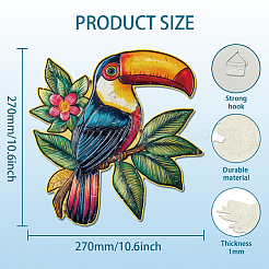 Старинный металлический оловянный знак AJEW-WH0409-086