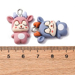 Подвески из смолы с животной тематикой&nbsp;RESI-V010-01